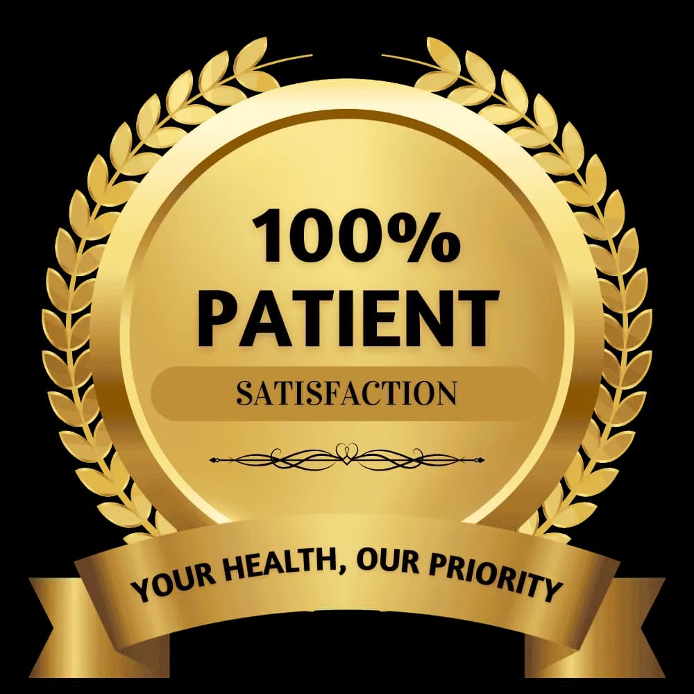 100% Patient Satisfaction