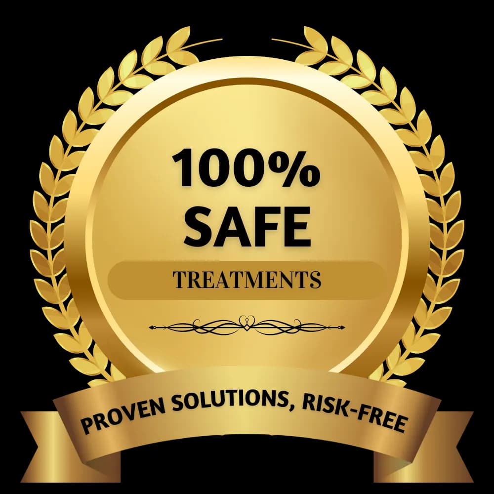 100% Safe & Secure