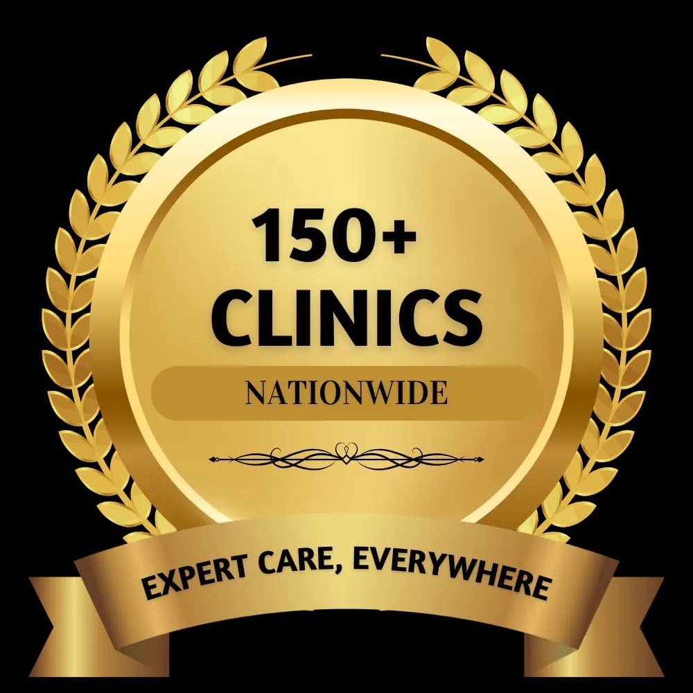 150+ Partner Clinics