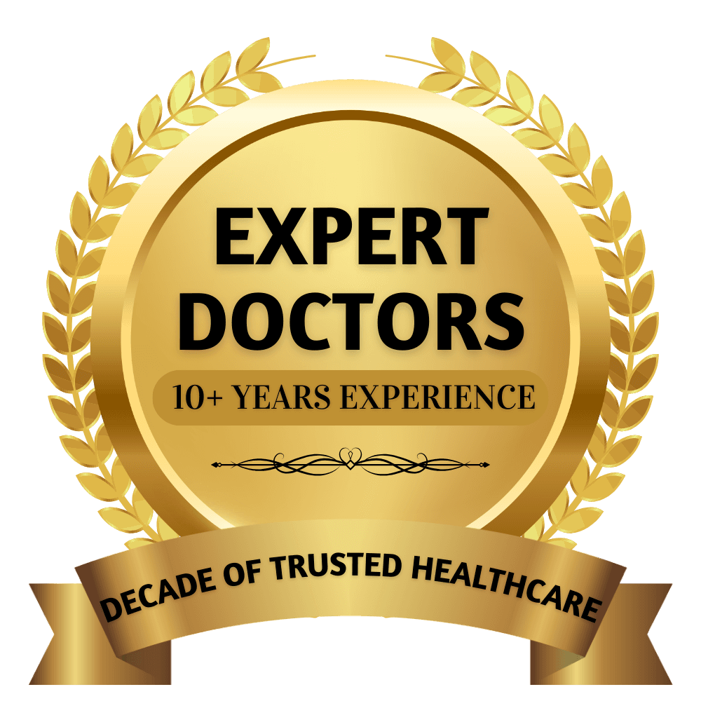 Expert Doctors - 10+ Years Experience