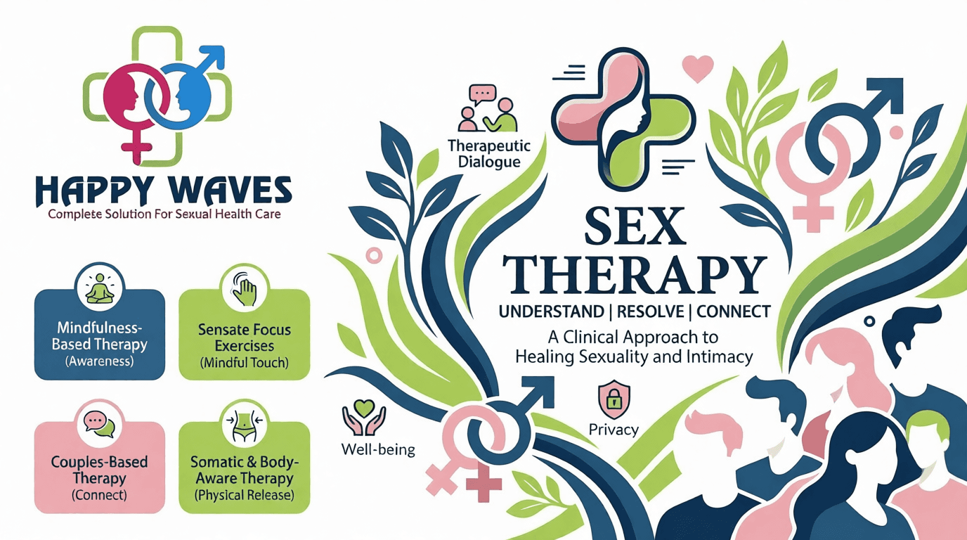 What Is Sex Therapy? A Clinical Approach to Healing Sexuality and Intimacy. What Is Sex Therapy — Happy Waves