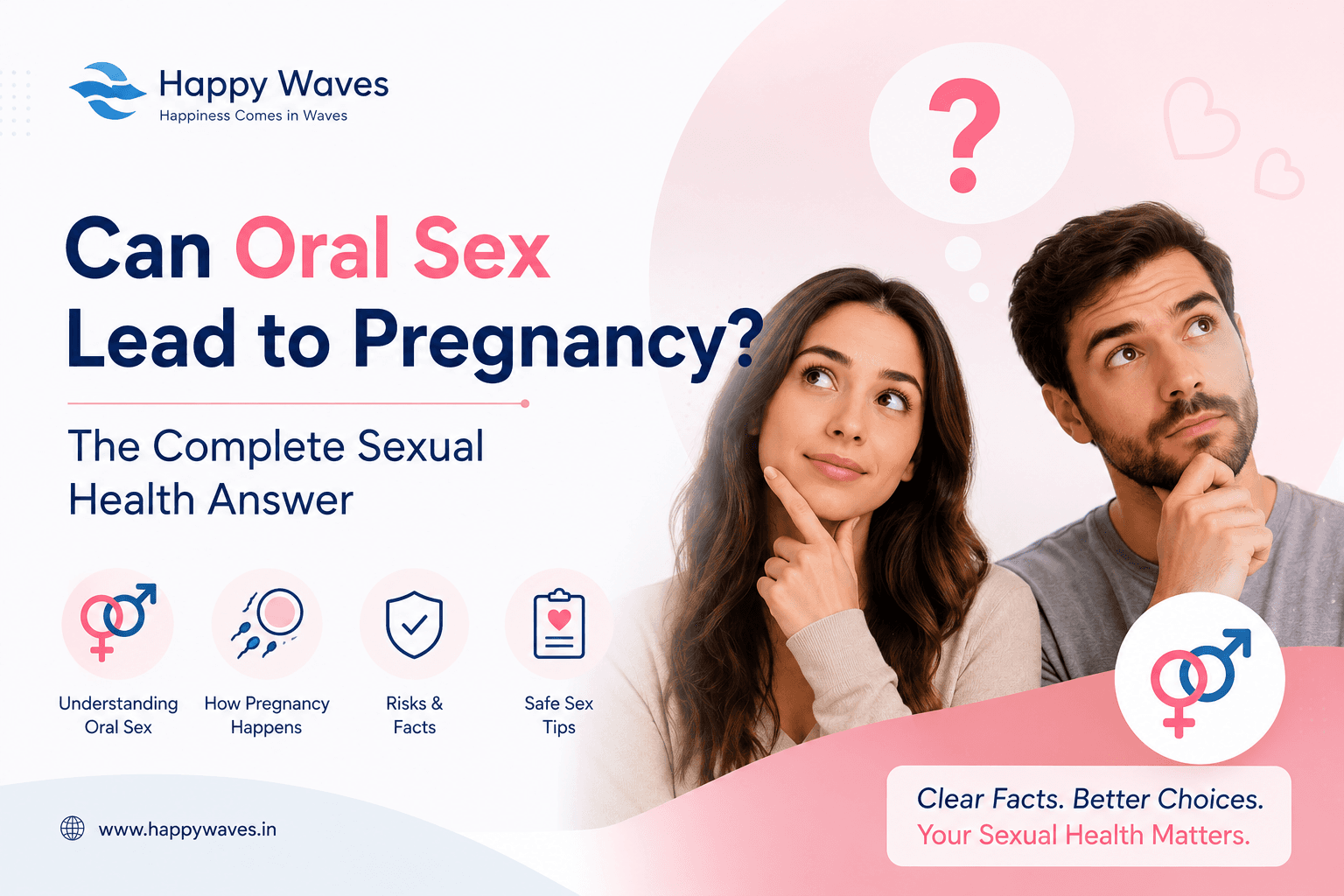 Can Oral Sex Lead to Pregnancy? Facts Every Adult Should Know. Can Oral Sex Lead to Pregnancy?, Oral Sex and pregnancy — Happy Waves